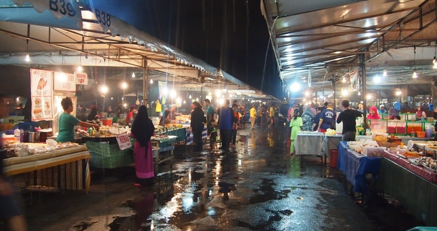 Gadong night market image